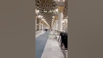 Surah Al Qariah Beautiful Short Vlogs 😍  Masjid Nabawi سورة القارعة #egzonibrahimi #alqariah #quran
