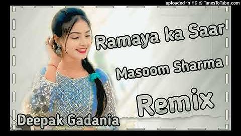 Ramayan Ka Saar Masoom Sharma New Haryanvi Hard EDM Remix Song Mixing Dj