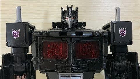 Transformers Generations Power Of The Primes Leader Class Nemesis Prime Unboxing