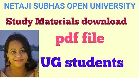 NSOU》Book pdf for UG students 》Online study materials download free》@debamitassociologyclasses1328