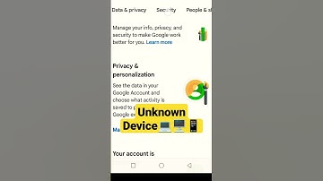 How To Remove Unknown Device From Your Google Account #shortsfeed  #google