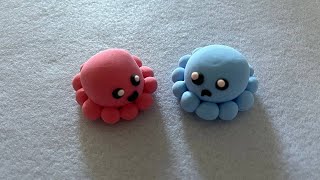 Duo of Octo-charm: Sculpting Two Playful Octopuses