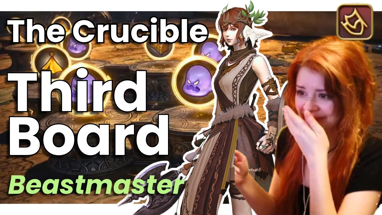 『 FFXIV 』The Crucible Third Board Clear (Beastmaster)