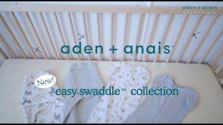 introducing the new aden + anais™ essentials wrap swaddle