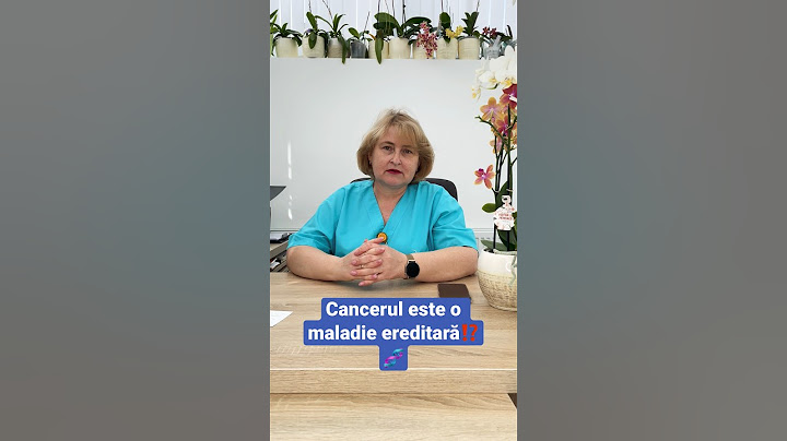 Cancerul este o maladie ereditară⁉️🧬