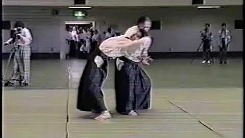 Masatake Fujita Sensei at the 32nd All-Japan Aikid...