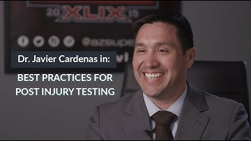 Best Practices for Post Injury Testing