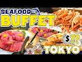 Tokyo All You Can Eat Seafood Buffet Restaurant in Toyosu / Japan Travel Tips