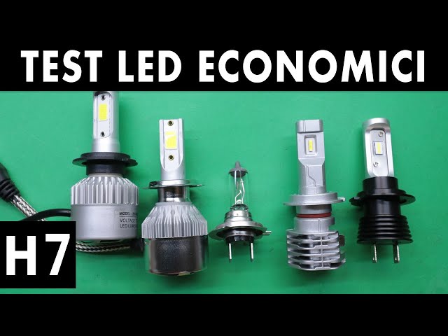 2 TEST LED per AUTO e MOTO - H7 ECONOMICHE 