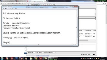 Hướng Dẫn Sử Dụng Và Upload Data Lên 000Webhost