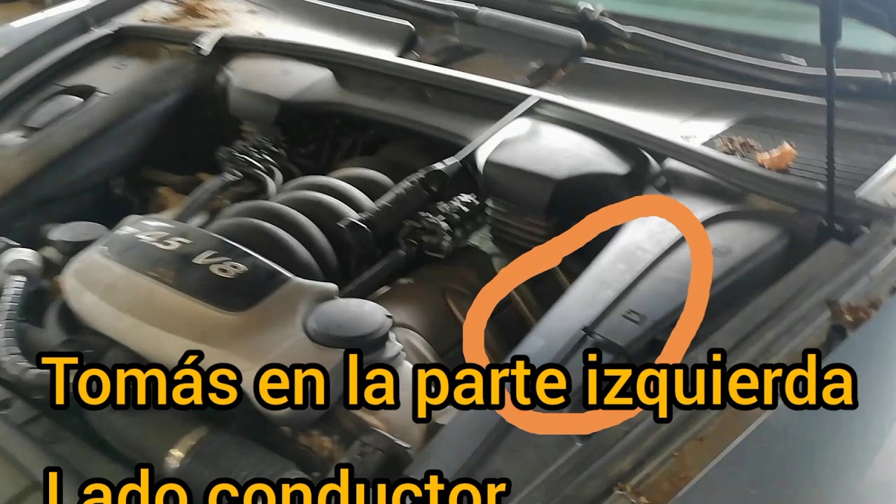 Localización tomas del gas a/c Porche Cayenne - YouTube