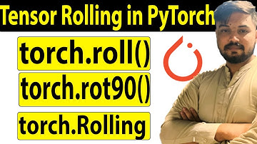 Tensor Rolling in PyTorch – torch.roll(), torch.rot90() explained| Ali Hassan