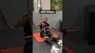 Corde 6 Mètres Lest 10 Kilos Au Bout Des Pieds 💪🏼 À Toi De Jouer 💪🏼 #Fitness #Firefighter