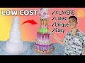 DIY Candy Cake Tower | Simple Candy Cake Tower Ideas