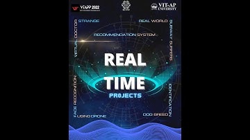 MLC REAL TIME PROJECTS EXPO II VTAPP  2022 II MACHINE LEARNING CLUB VIT AP