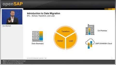 Data Migration to SAP S/4HANA