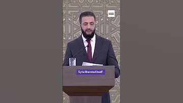 Syrian President Ahmed Al Sharaa Calls For Unity At The National Dialogue Conference 