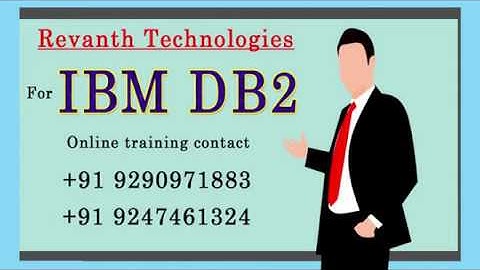 IBM DB2 Online Tutorial, IBM DB2 Online Training From India, IBM DB2 Training for Beginners, IBM DB2