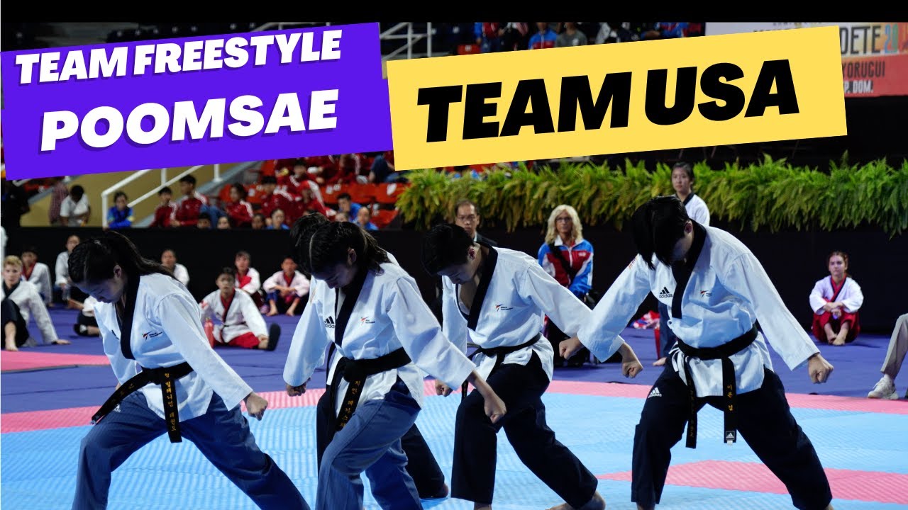 Team USA | Team Freestyle Poomsae | 2023 Pan Am Taekwondo Championships | 자유 품새