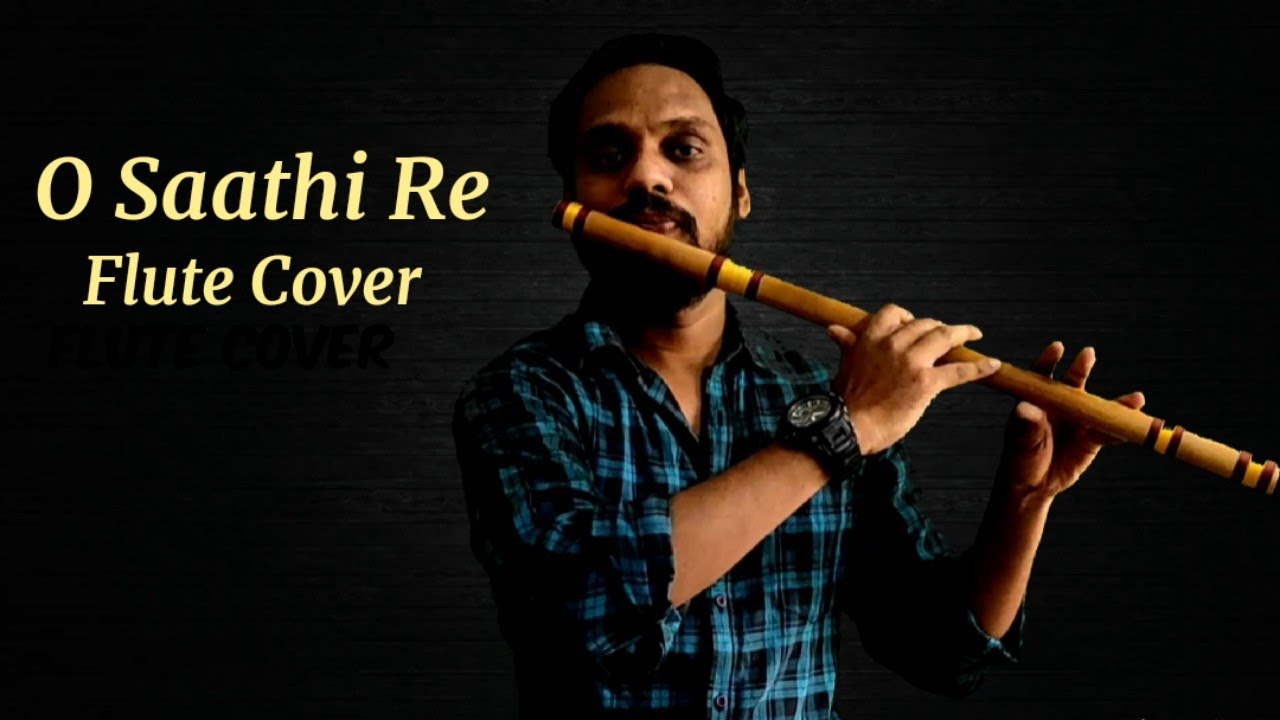 O Saathi Re Flute Cover  Akhilesh Rao  muqaddar ka Sikandar Amitabh Bachchan
