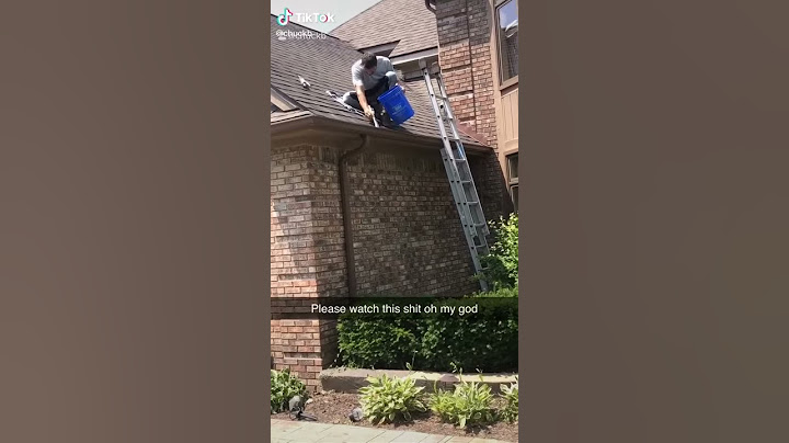 Fall from roof