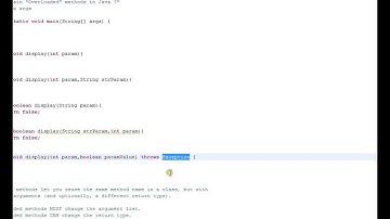 Java Interview Question And Answer Java Overloaded Methods Explain Java Interview