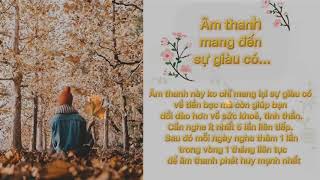 Âm Thanh Mang Đến Sự Giàu Có 🌳 Bí mật Luật Hấp Dẫn