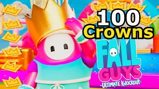 100 Crowns On Fall Guys