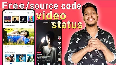 video status app Android studio source code/Aauraparti