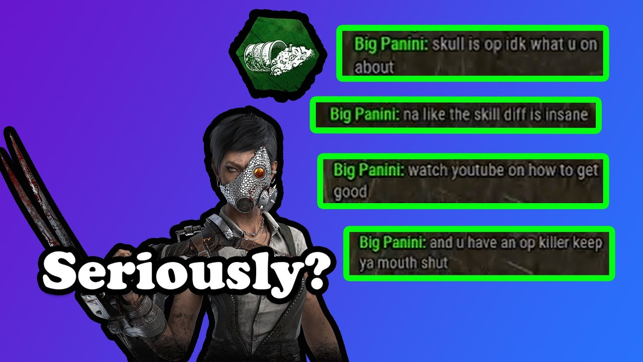 "SKULL MERCHANT IS OP!" Ft. Salty Endgame Chat | Dead By Daylight - YouTube