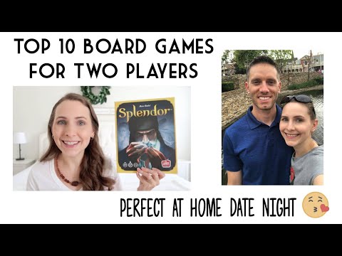 TOP 10 TWO PLAYER BOARD GAMES | AT HOME DATE NIGHT