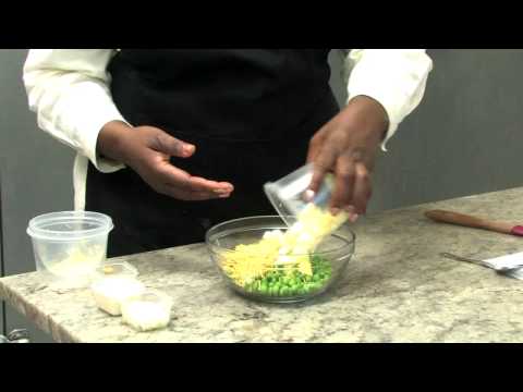 Cold Pea Salad (vegetarian)