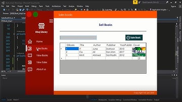 المكتبة | برمجة واجهة بيع الكتب-الجزء 4| سي شارب مع قواعد البيانات | Access DB | c# |[Source Code]