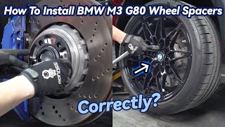 How To Install BMW M3 G80 Wheel Spacers Correctly? - BONOSS BMW Aftermarket Parts