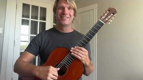 Study in B minor by Fernando Sor- Classical Guitar Lesson