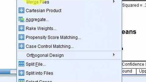 Splitting a file in SPSS