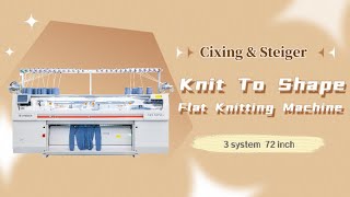 Cixing & Steiger knit to shape machine