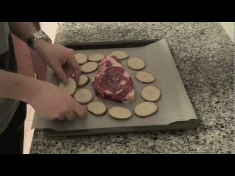 Baked Beef Steak With Potatoes And Green Mojo Sauce Recipes From Spain-11-08-2015