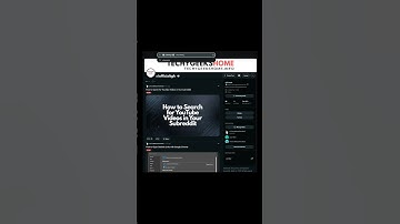 How to Search for YouTube Videos in Reddit #shorts