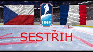 3 | IIHF MS | NHL 22 | HIGHLIGHTS | ČESKO VS FRANCIE |