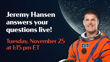 LIVE - Jeremy Hansen answers your questions!