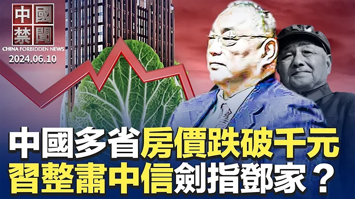 中共救市無效 多省房價跌破千元；中國逾千家銀行分支機構退市 年增3成；官官相護 中共國企財務造假風波擴大；五眼聯盟示警: 中共挖角西方飛官提升作戰力；中信集團副總徐佐落馬 震動金融圈。【中國禁聞】 - 天天要聞