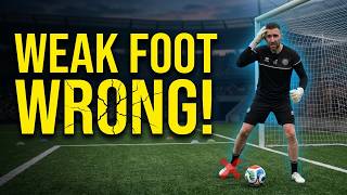 Goalkeepers, You're Training Your Weak Foot WRONG!