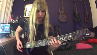 Keep Of Kalessin - The Divine Land guitar cover by Simone van Straten