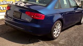 '14 Audi A4 Quattro 2.0T A/T AWD 10273