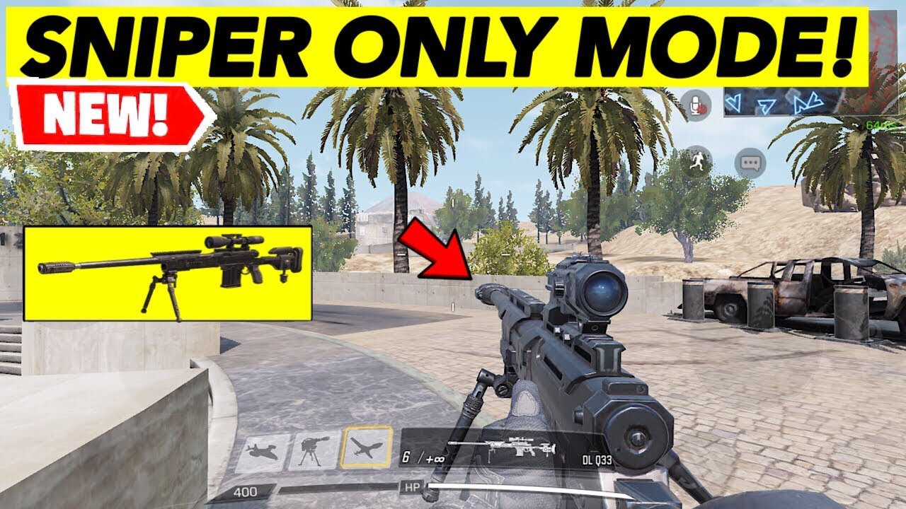 Whats the point of snipers only ,if you can't use your own custom sniper  ,also the only snipers we get is the dlq and artic , wouldn't snipers only  be great if