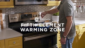 GE Appliances Range with Fifth Element Warning Zone