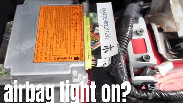 How to replace airbag moduele 350z
