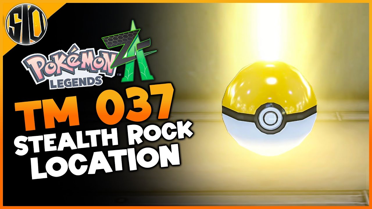 Pokemon Legends Z-A Stealth Rock (TM 037) Location - YouTube