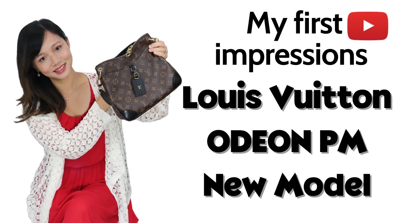 Louis Vuitton Odeon PM 2020 First Impressions, Mod Shots, What Fits - YouTube